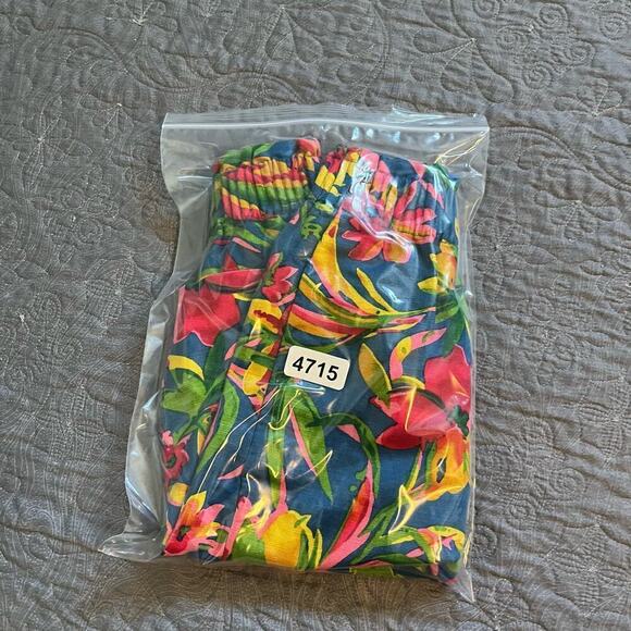 J.Crew tropical bright floral pull on linen blend skirt size 4 - Picture 9 of 9